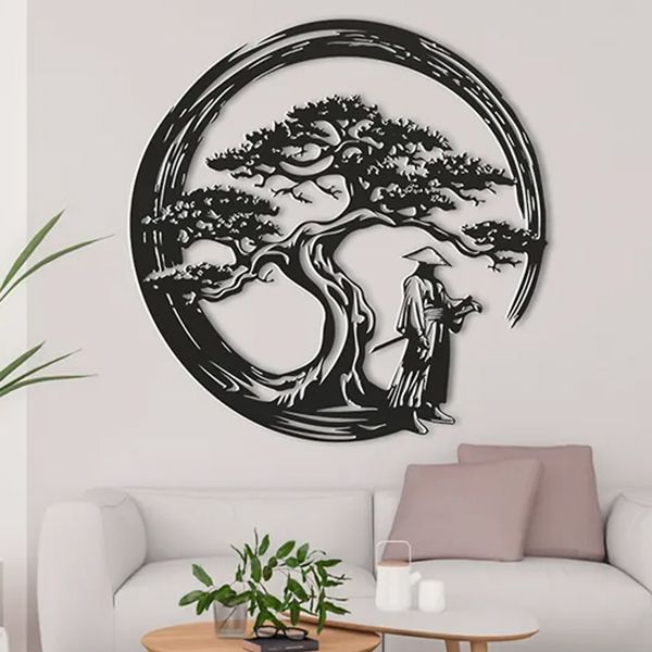 استیکر مدل چوبی طرح منظره کد T76