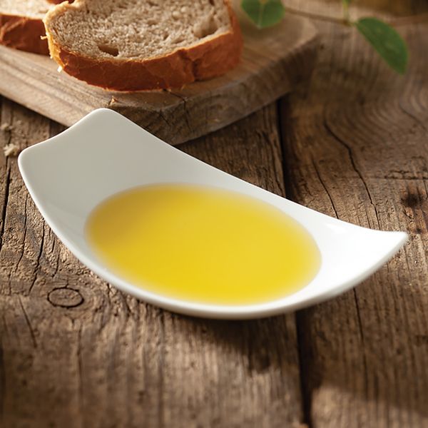 زیتون خوری چینی زرین ایران سری آشپزخانه مدل سفید بسته 6 عددی درجه یک