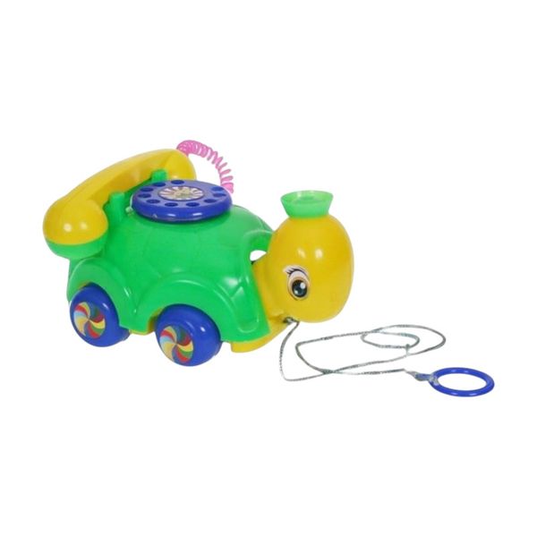 ست اسباب بازی لوازم خانه مدل تلفن لاکپشتی