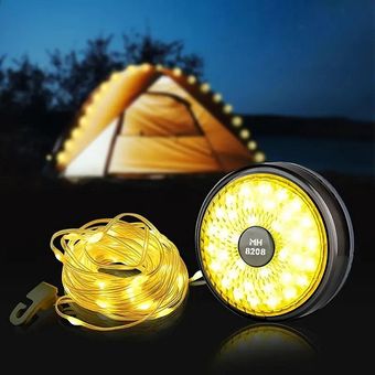 چراغ چادر ریسه دار شارژی مدل MH-10