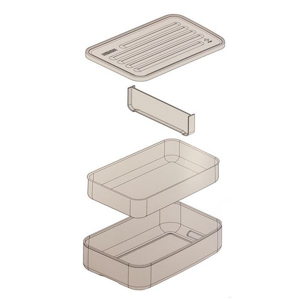 ظرف سفری سیگ مدل Metal Box Plus L کد F2022