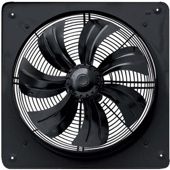 هواکش صنعتی آکسیال چهارگوش طرح آلمان ژنیران IEC-20V/F4S