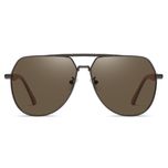 عینک آفتابی مردانه آلبرت وگ مدل JS8553C85-P258 Polarized Avantgarde Visionary