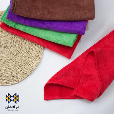 دستمال میکروفایبر ساده