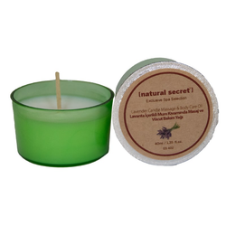 شمع ماساژ نچرال سکرت اسطوخودوس natural secret