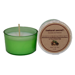 شمع ماساژ نچرال سکرت ماکادمیا natural secret
