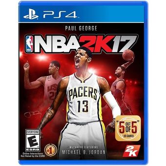 بازی NBA 2K17 برای PS4 (کارکرده)