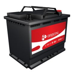 باتری اتمی خودرو سپاهان اوربیتال 60 امپر بدون گارانتی