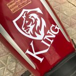 برچسب بدنه موتور سیکلت مهدیار طرح KING کد SM206