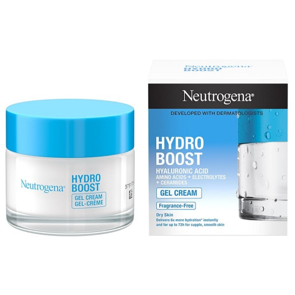 ژل کرم آبرسان صورت مدل Hydra Boost مناسب پوست حساس و خشک حجم 50 میل