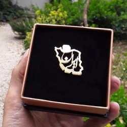 سنجاق سینه مبخی (بج)  نقشه نوشته ایران