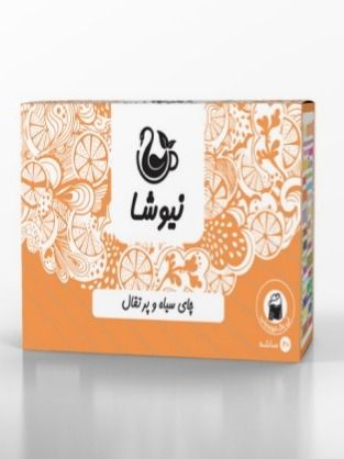 مخلوط چای سیاه و پرتقال کیسه ای نیوشا (20 عددی)