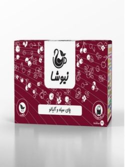 مخلوط چای سیاه و آلبالو کیسه ای نیوشا(20 عددی) - Sour Cherry + Black Tea
