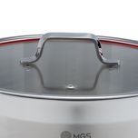 سرویس قابلمه استیل 10 پارچه ام جی اس مدل CWS6116
