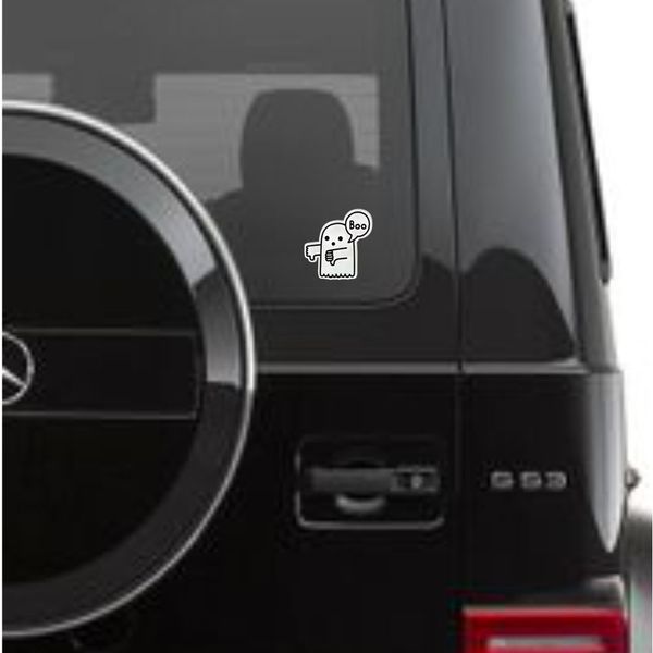 برچسب بدنه خودرو رایسان طرح Boo کد SB002