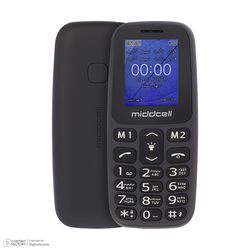 گوشی موبایل میدسل مدل M107 دو سیم کارت ظرفیت 32 مگابایت و رم 32 مگابایت به همراه 24 ماه گارانتی