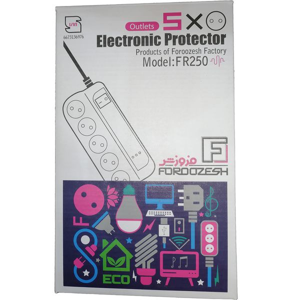 محافظ ولتاژ فروزش مدل FR250 180 cm
