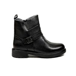 نیم بوت چرم زنانه W338-87