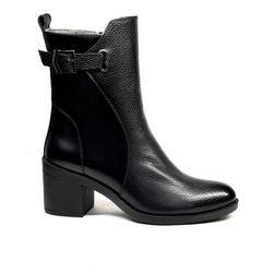 نیم بوت چرم زنانه W954-24