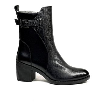 نیم بوت چرم زنانه W954-24