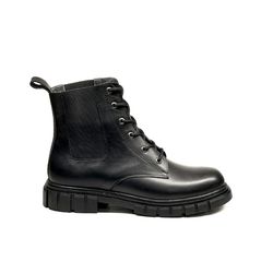 نیم بوت بندی زنانه چرم W895-62