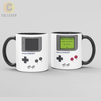 ماگ نیتندو گیم بوی (Nintendo Game Boy) – (معمولی ، مشکی ، حرارتی)