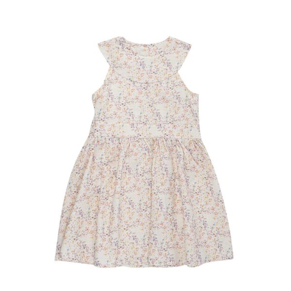 پیراهن آستین کوتاه یقه گرد دخترانه مدل MDSS-CH1805