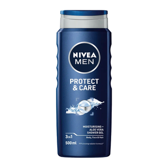 شامپو بدن Nivea نیوآ Protect care حجم 500 میلی لیتر