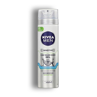 ژل اصلاح مردانه نیوا مدل 3day Beard Shaving حجم 200 میل