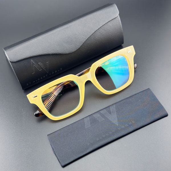 عینک محافظ چشم آلبرت وگ مدل S31105C2-1 Acetate Anti Blue Light