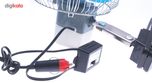 پنکه خودرو 6 اینچ 12 ولت مدل Oscillating