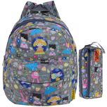 کوله پشتی مهدکودکی مدل AA-7781 به همراه جامدادی