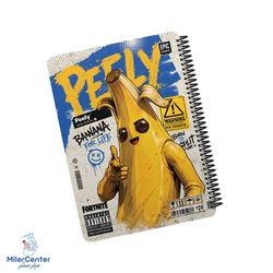 دفتر خط دار 100 برگ BANNANA پیل