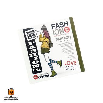 دفترچه یادداشت فشن 100 برگ طرح دختر عرش (Arsh)