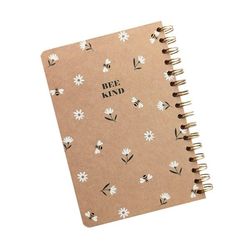 دفتر خط دار طرح زنبور و گل دات نوت (dotnote)