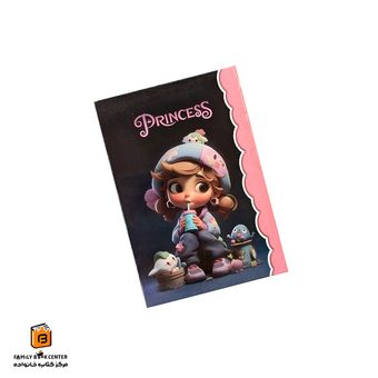 دفترچه خط دار طرح پرنسس کینگ (King)