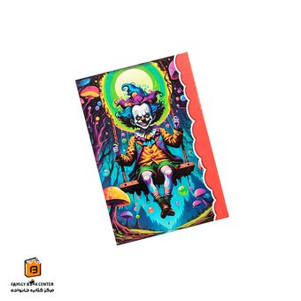 دفترچه خط دار طرح دلقک کینگ (King)