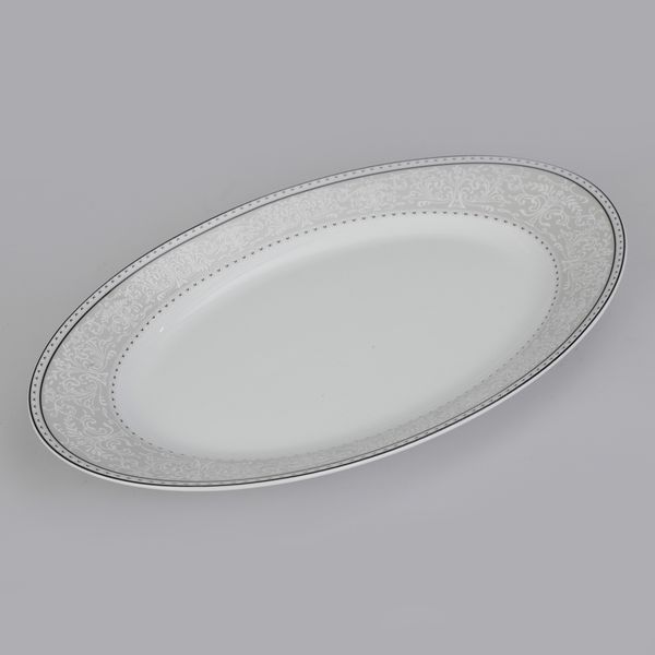 سرویس چینی 35 پارچه غذاخوری چینی زرین ایران طرح شهرزاد مدل ورونا درجه عالی