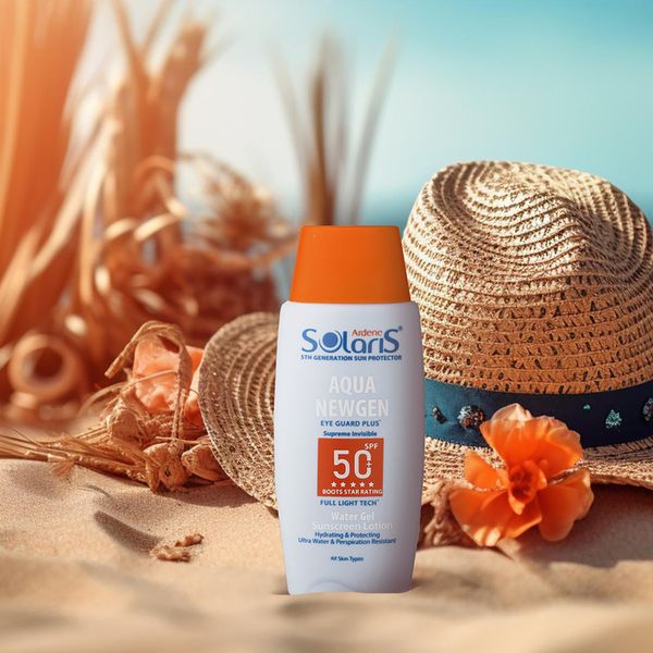 لوسیون ضدآفتاب آردن سولاریس مدل AQUA NEWGEN، حجم 100 میلی‌لیتر
