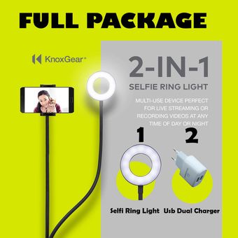 رینگ لایت مدل  Live Stream (مجموعه 2 عددی)