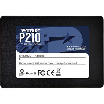 اس اس دی اینترنال پتریوت مدل P210 ظرفیت 256 گیگابایت-گارانتی 24 ماهه