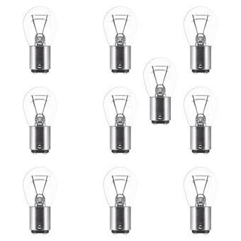 لامپ چراغ عقب خودرو دو کنتاکت بسته 10 عددی