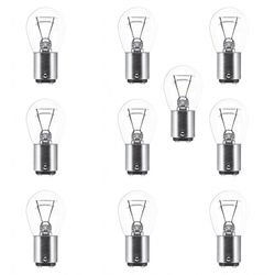 لامپ چراغ عقب خودرو دو کنتاکت بسته 10 عددی