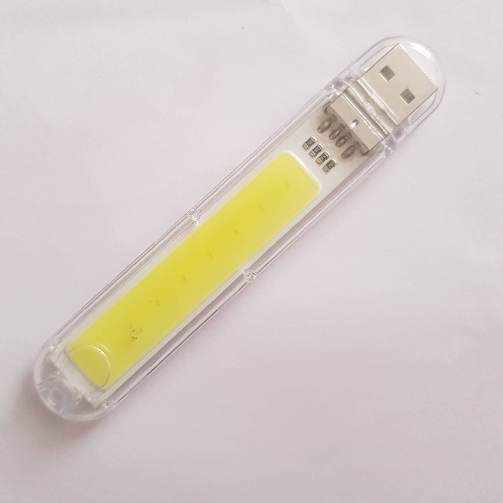 چراغ COB مستطیل طرح کلید خلبانی باتری خور