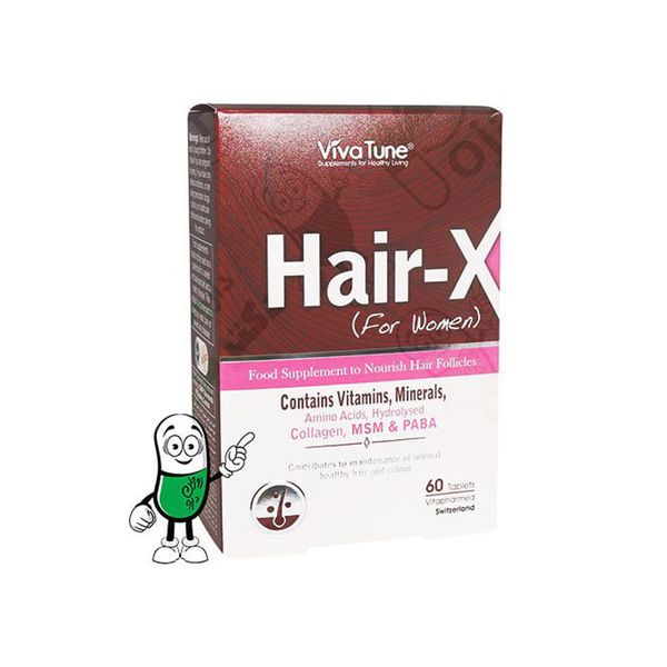 قرص هیر ایکس بانوان ویواتیون بسته 60 عددی