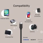 کابل تبدیل USB_C به Micro B یونیتک مدل Y-C473BK طول 1 متر(گارانتی 12 ماهه مارون)