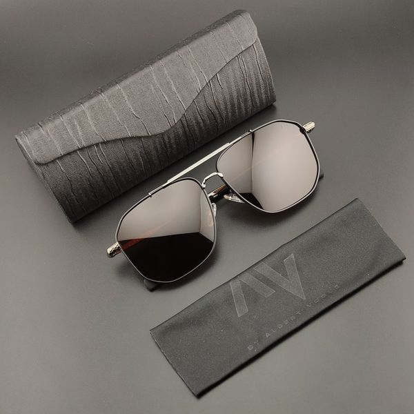 عینک آفتابی مردانه آلبرت وگ مدل JS8538C85-P02 Polarized Avantgarde Visionary