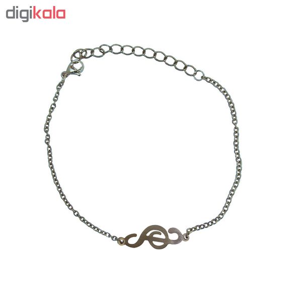 دستبند زنانه طرح نت موسیقی مدل N-Sol سایز Free Size