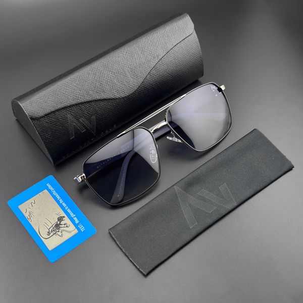 عینک آفتابی خلبانی مردانه آلبرت وگ مدل 6307C98P87 Polarized Albert Vogue