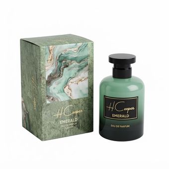 ادو پرفیوم مردانه اچ کوپر مدل Emerald با رایحه خنک و دریایی حجم 100 میلی لیتر